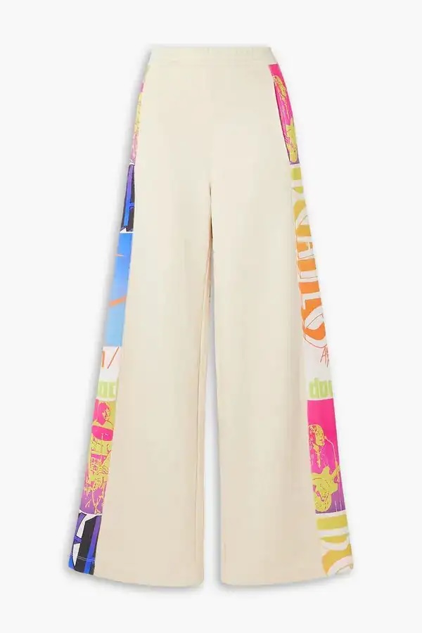 Printed Cotton-Jersey Sweatpants, The Beatles × Stella McCartney