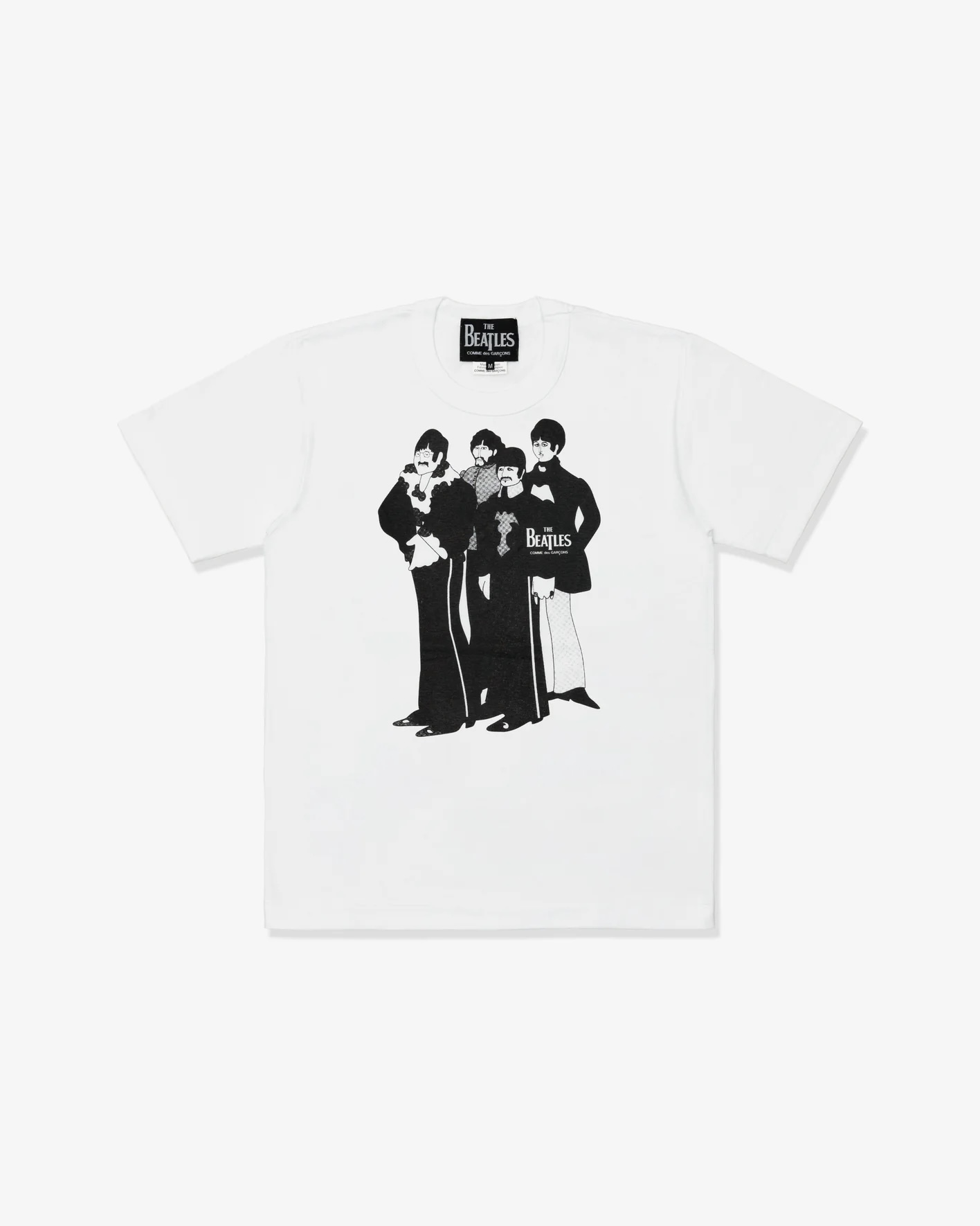 Beatles Band Picture Tee, The Beatles × Comme des Garçons