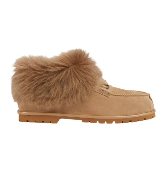 Shearling Horsebit Boot, Harry Styles × Gucci