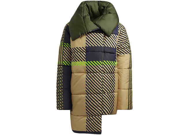 Halls of Ivy Asymmetric Puffer Jacket, Beyoncé × Adidas