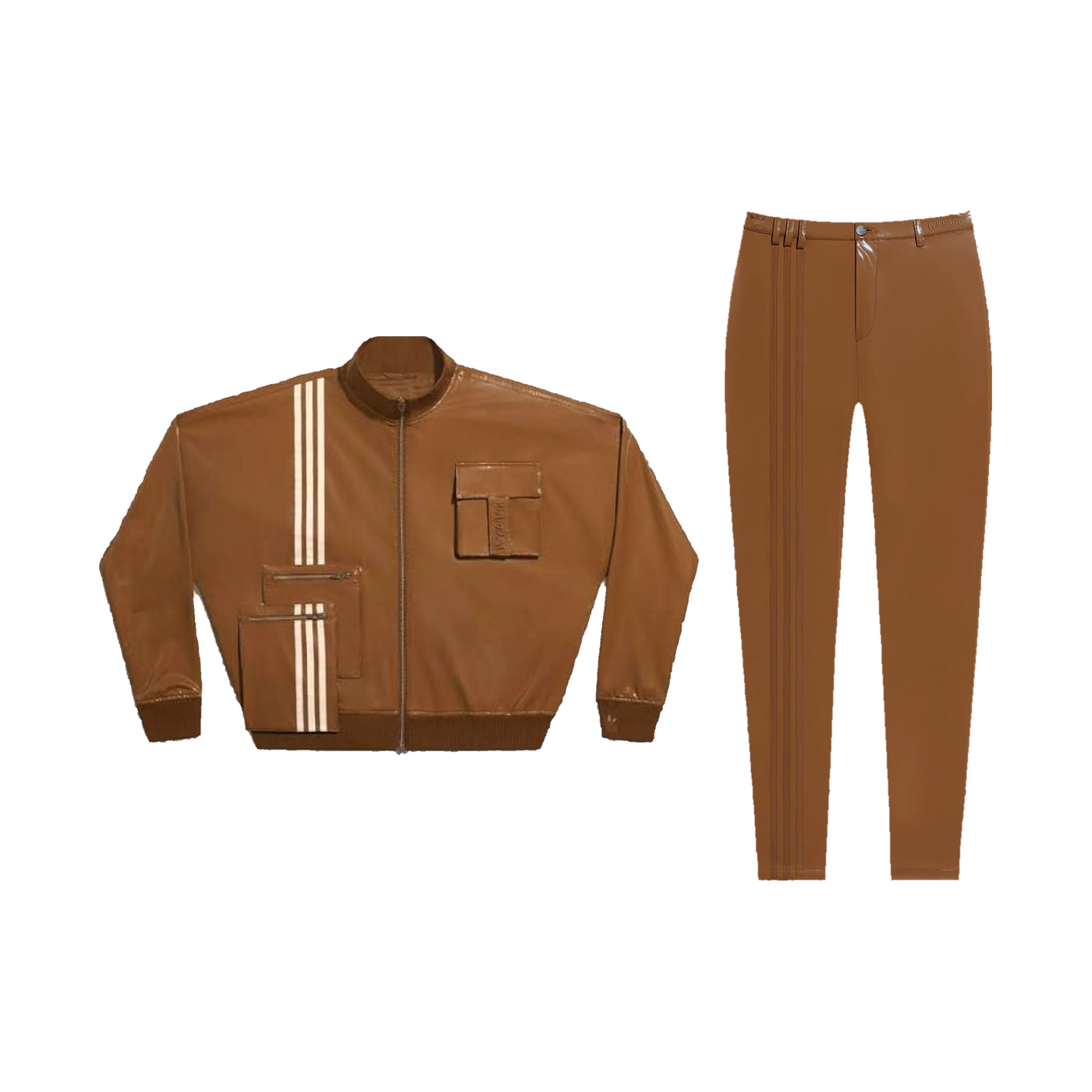 Icy Park Latex Tracksuit, Beyoncé × Adidas