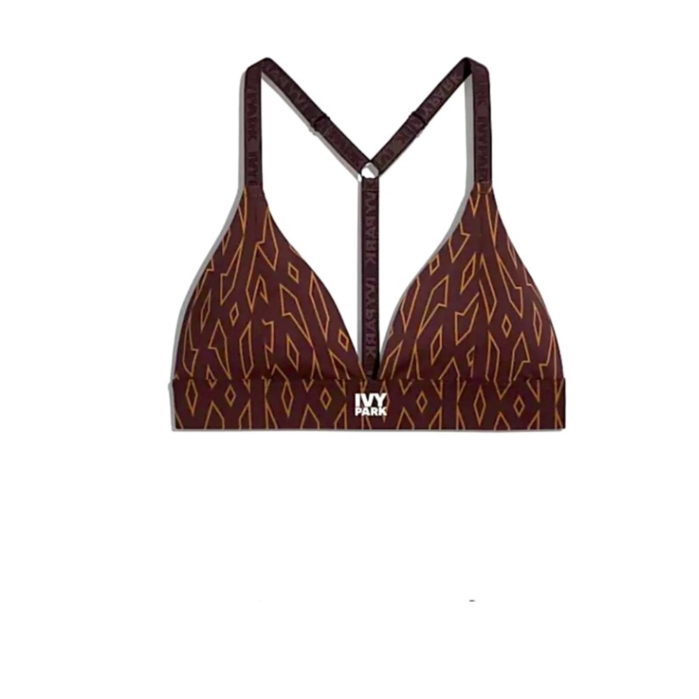 Icy Park Monogram Triangle Sports Bra, Beyoncé × Adidas