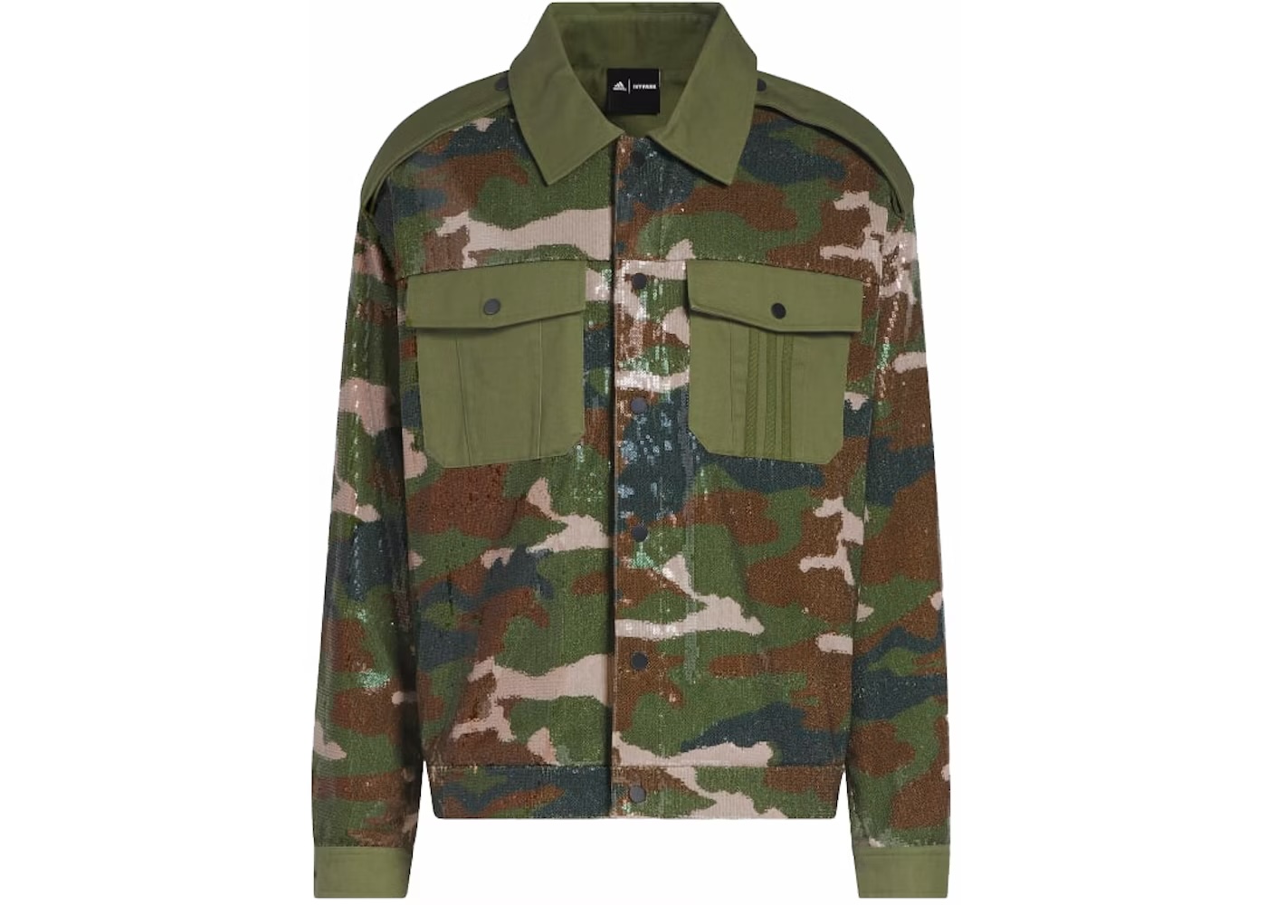 Park Trail Camo Sequin Jacket, Beyoncé × Adidas