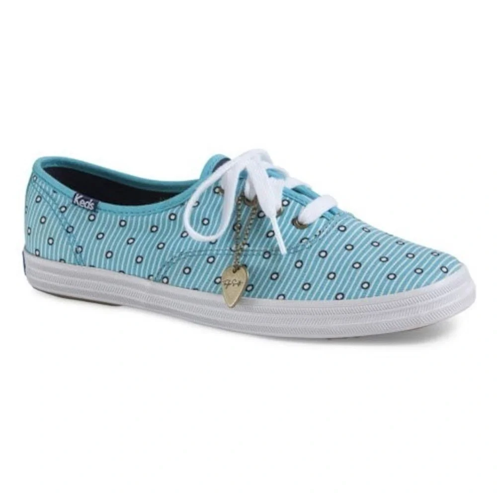 Polka Dot Stripe Champion Sneaker, Taylor Swift × Keds
