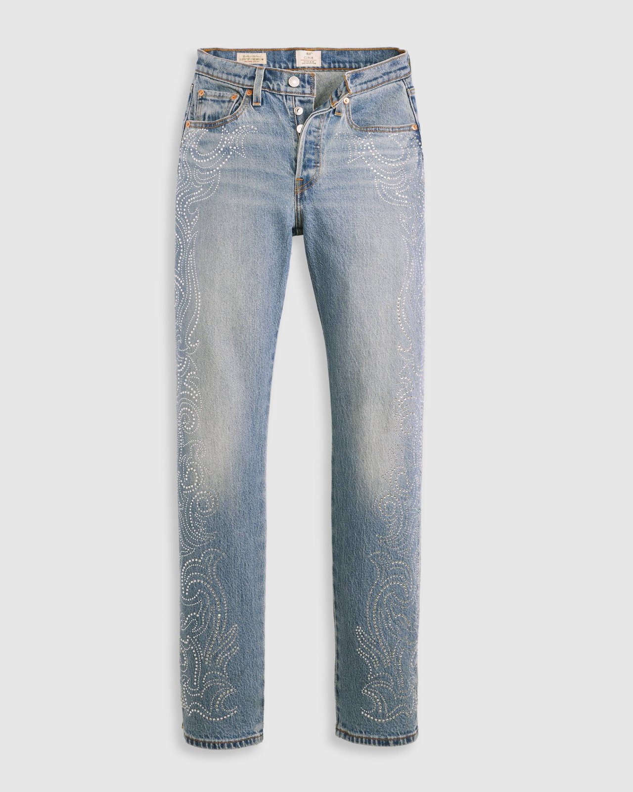 Western Crystal 501 Curve Jeans, Beyoncé × Levi's