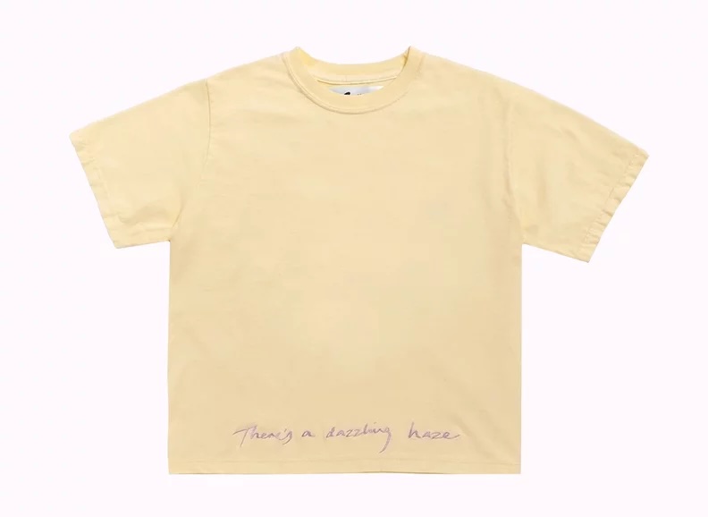 Dazzling Haze Yellow Short Sleeve Tee, Taylor Swift × Stella McCartney