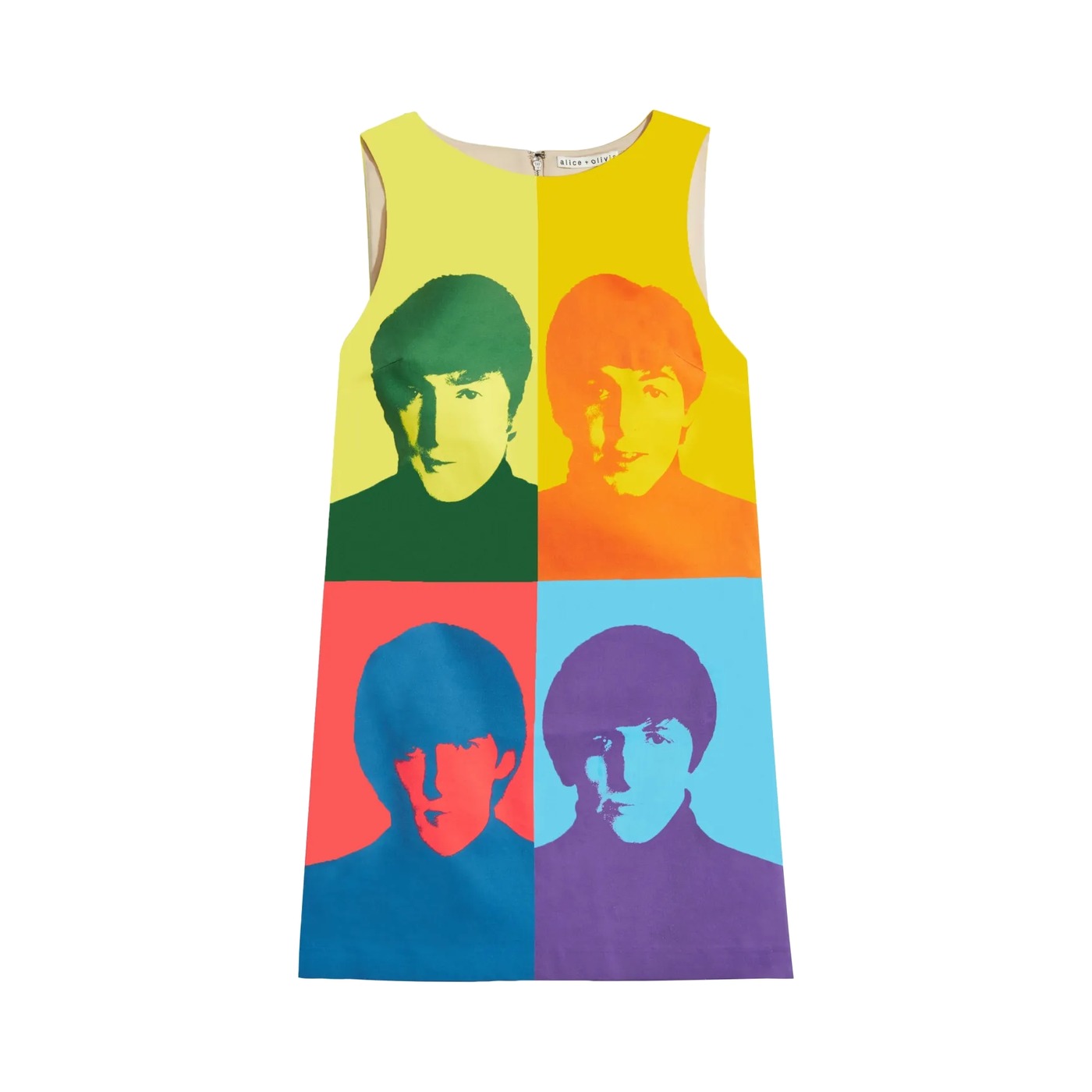 Clyde Shift Dress, Pop Art, The Beatles × Alice + Olivia