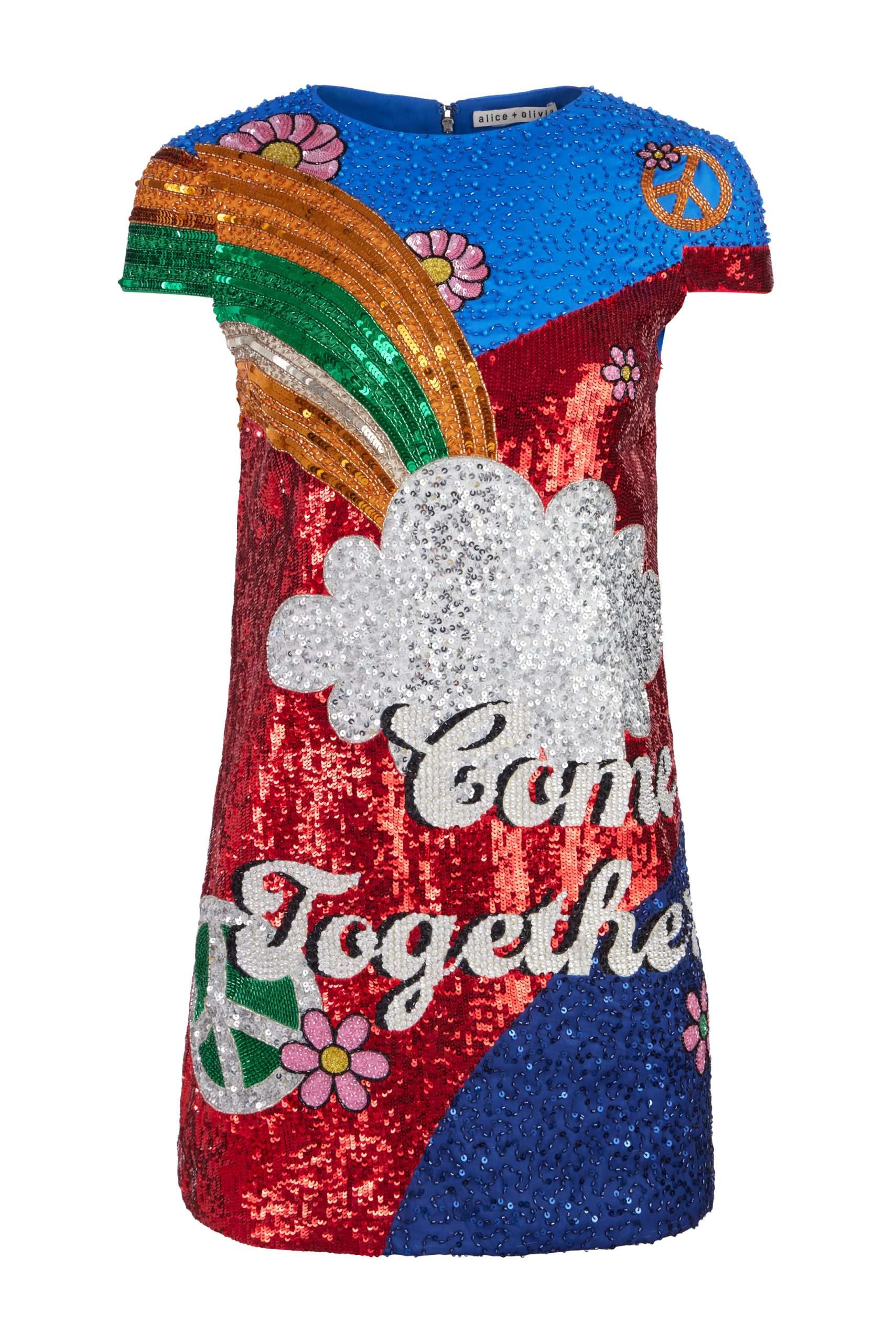 Clyde Shift Dress, Come Together, The Beatles × Alice + Olivia