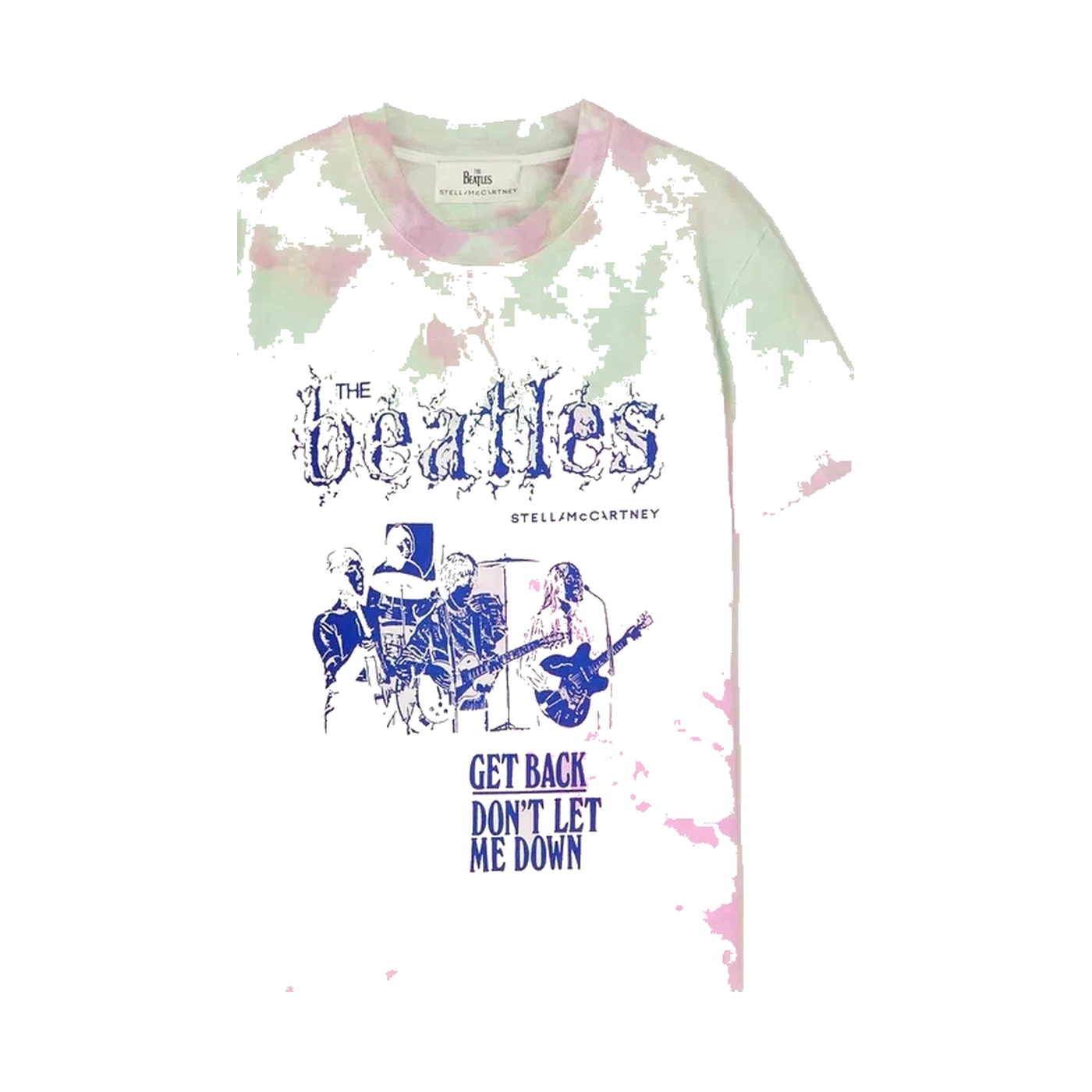 Get Back Don't Let Me Down Tie-Dye Tee, The Beatles × Stella McCartney