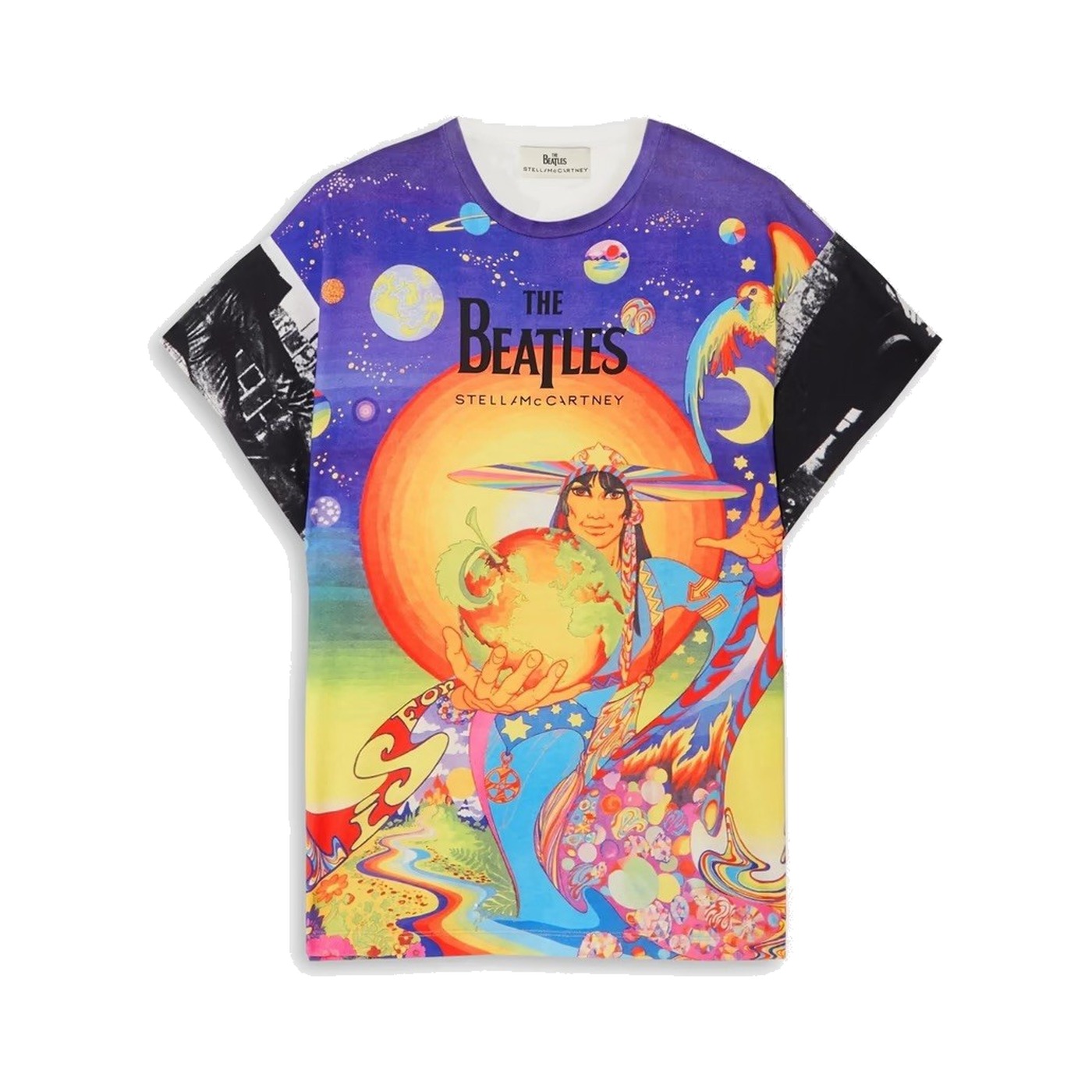 Printed Cotton Jersey T-shirt, The Beatles × Stella McCartney