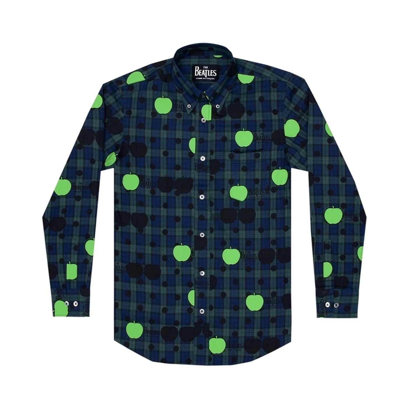 Checked Long-Sleeve Shirt, The Beatles × Comme des Garçons