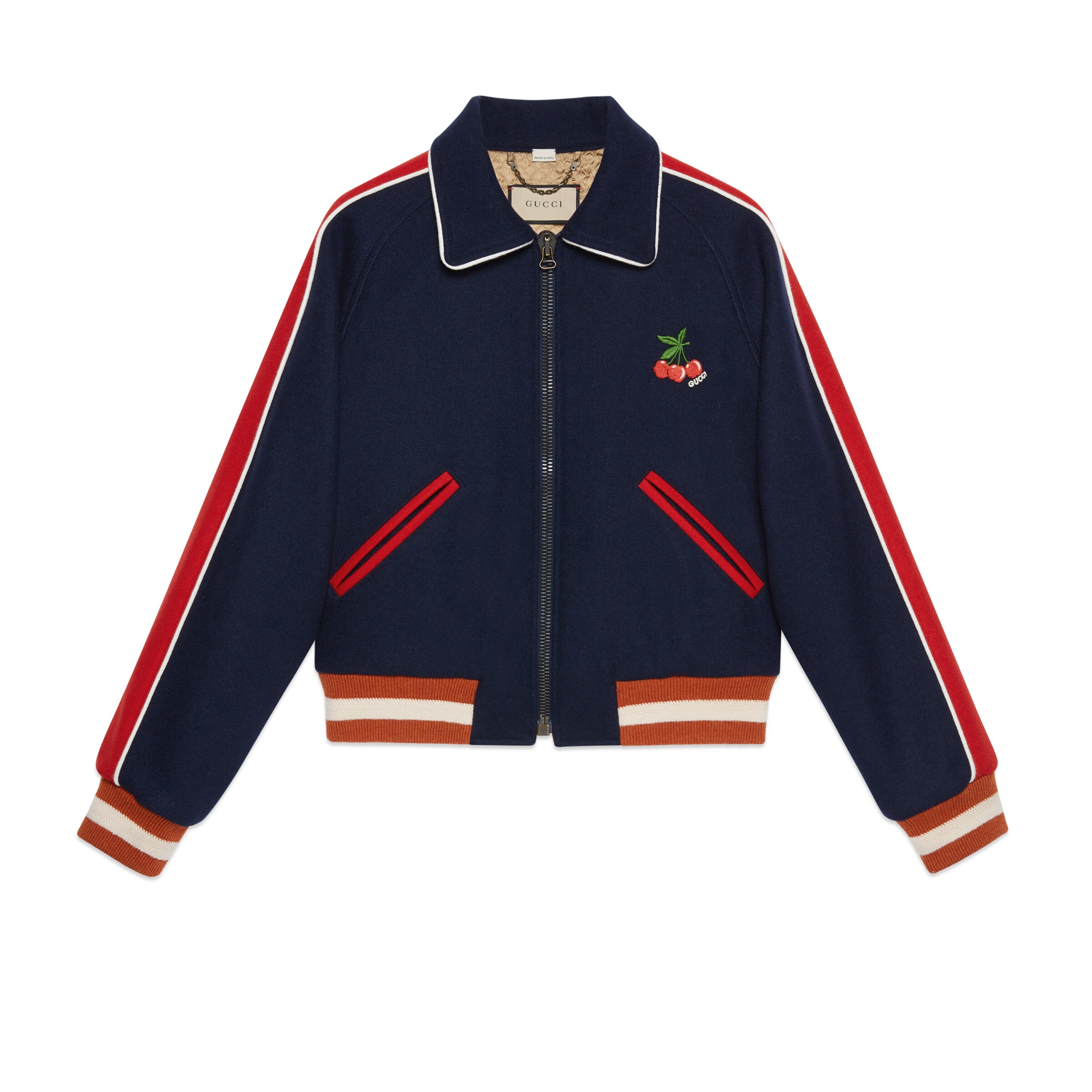 Wool Varsity Jacket, Harry Styles × Gucci