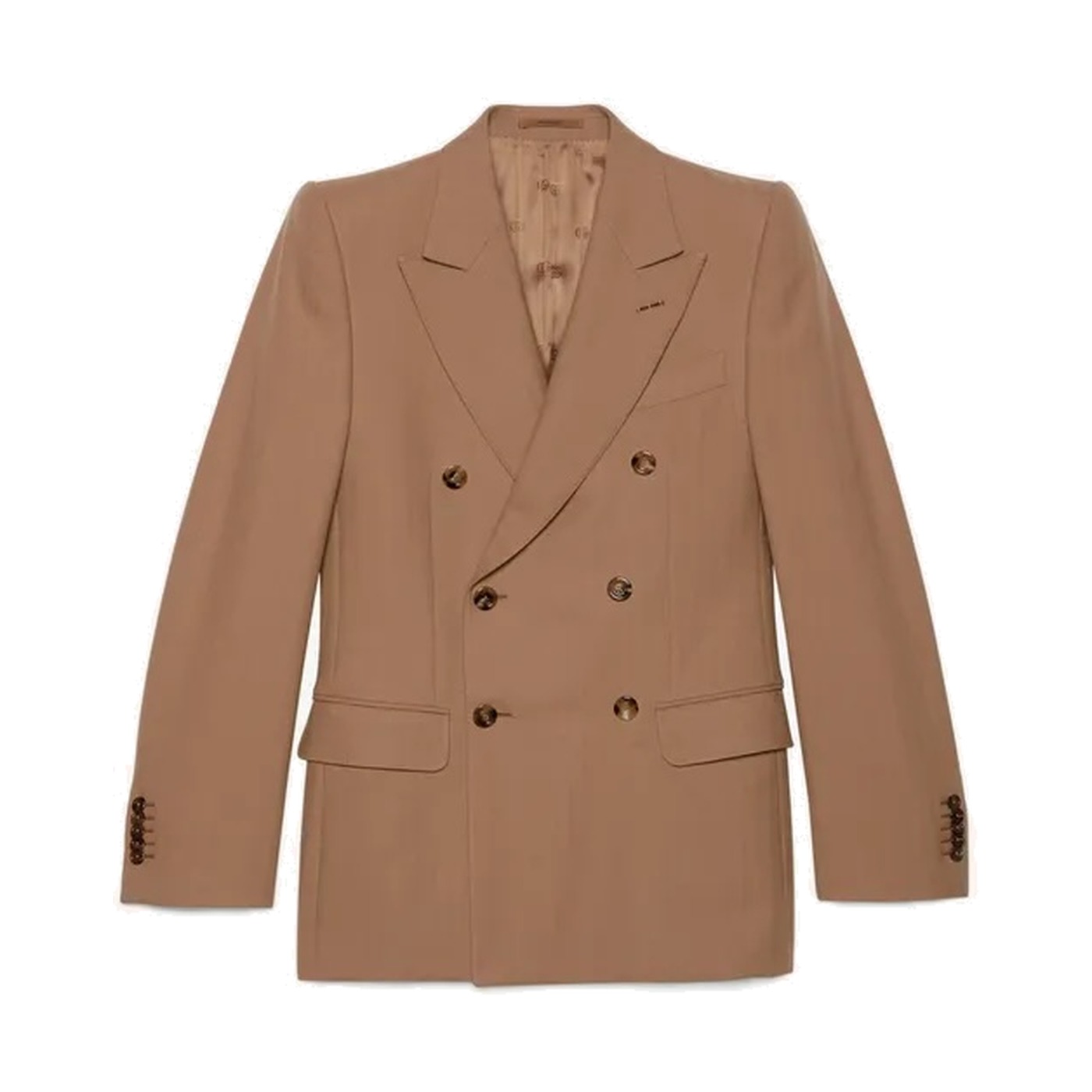 Camel Wool Blazer, Harry Styles × Gucci