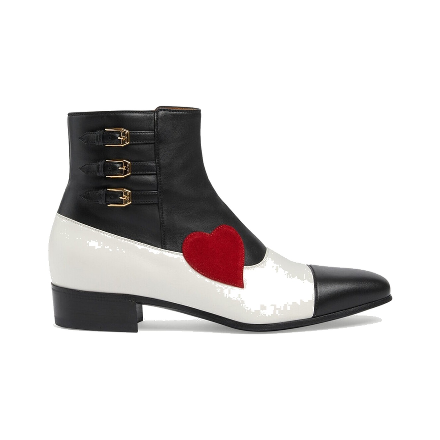 Two Tone Heart Boot, Harry Styles × Gucci