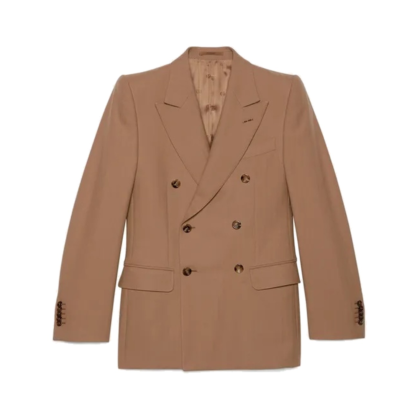 Tan Guncheck Blazer, Harry Styles × Gucci