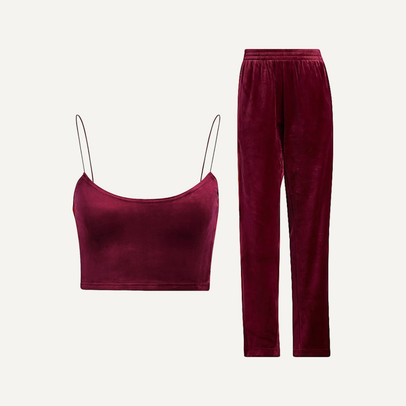 Ivy Heart Velour Set