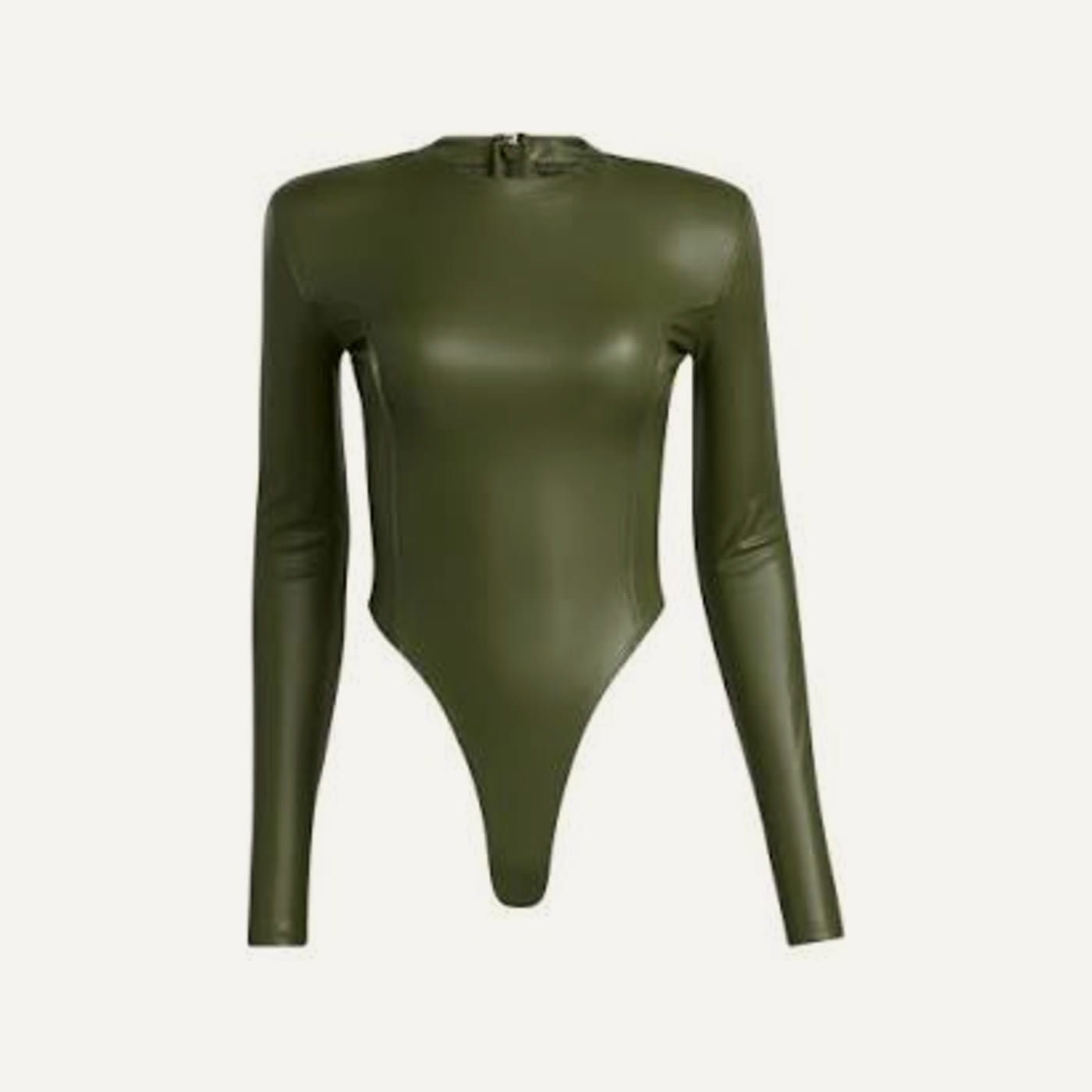 Halls of Ivy Faux Leather Bodysuit, Beyoncé × adidas