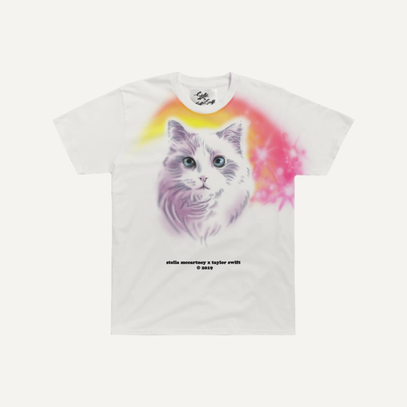 Airbrush Cat Tee