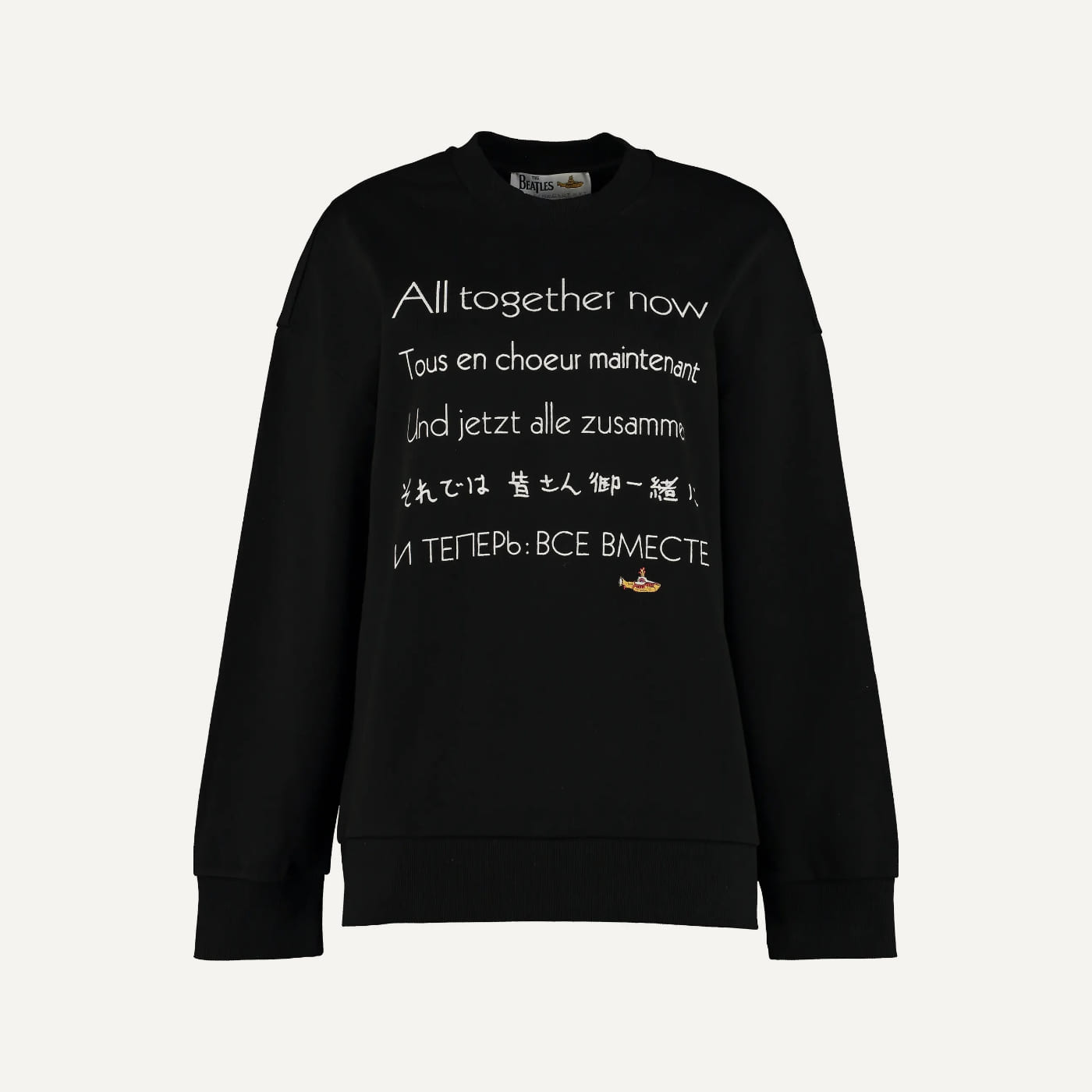 Crewneck, The Beatles × Stella McCartney