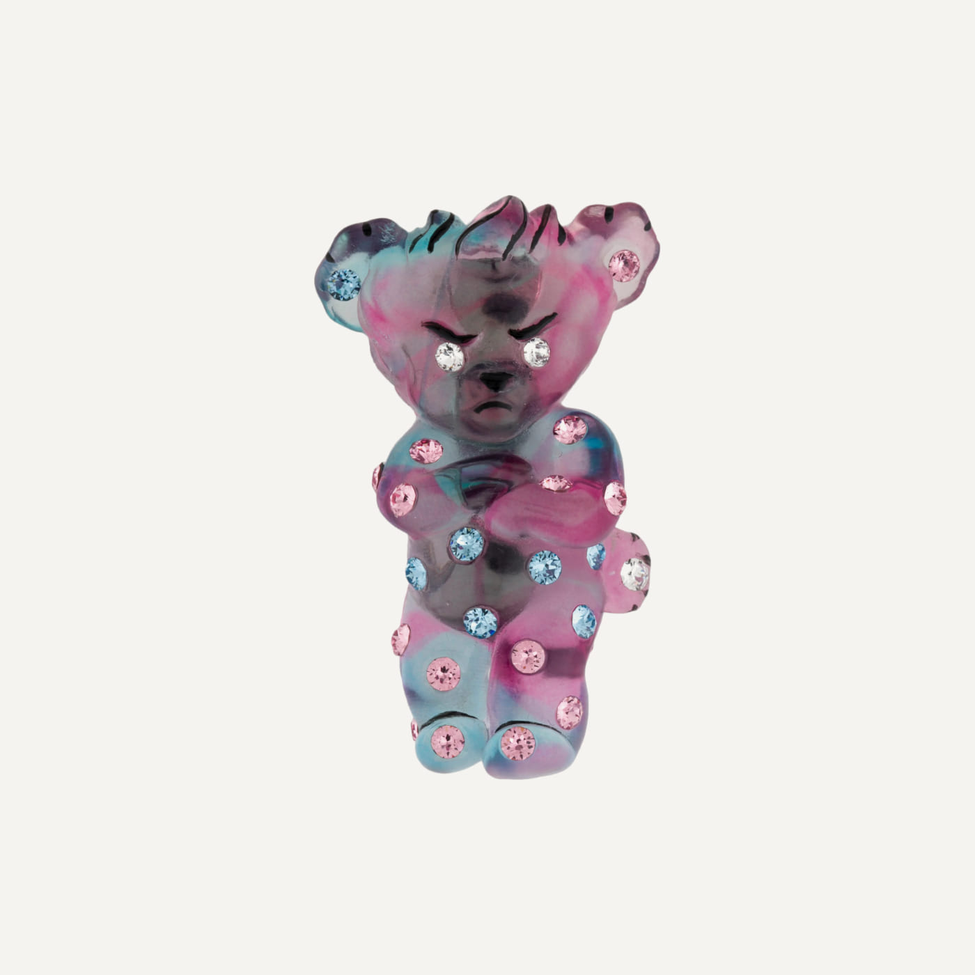 Angry Bear Brooch