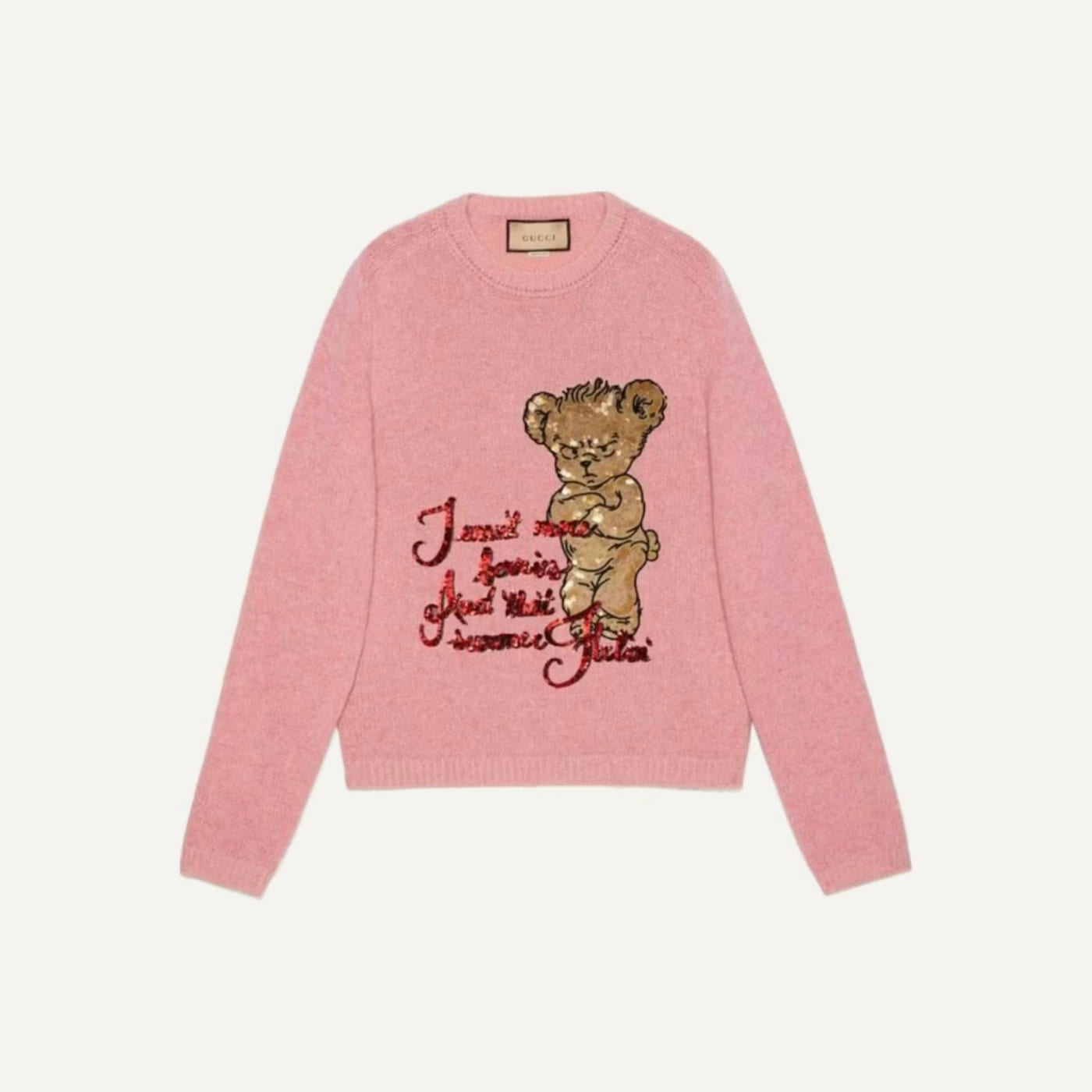 Angry Bear Knit Sweater