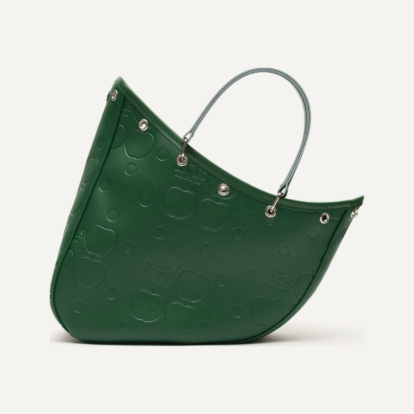 Apple Embossed Boat Bag
