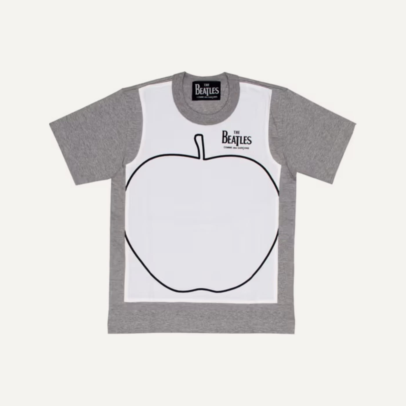 Apple Outline Panel Tee