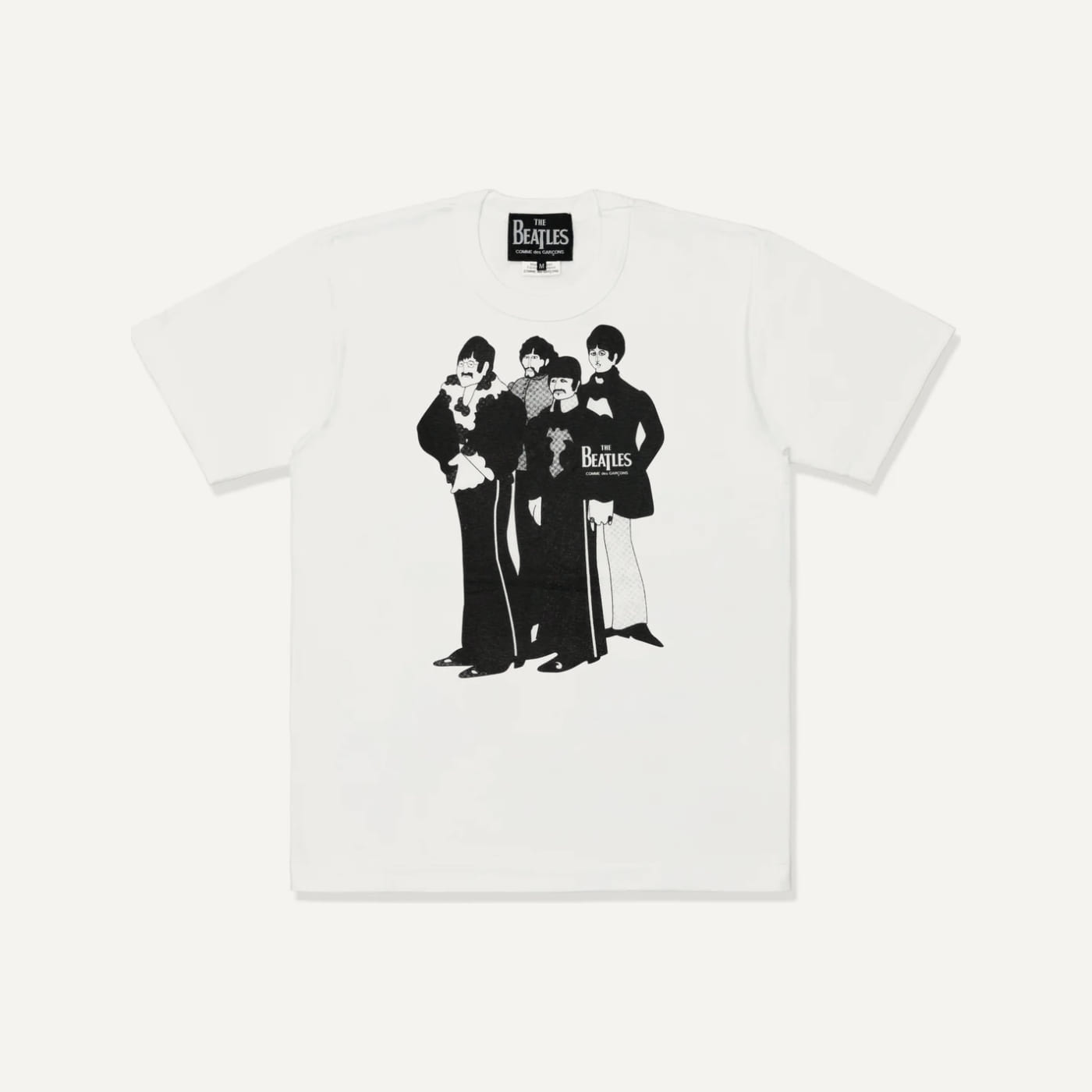 Beatles Band Picture Tee, The Beatles × Comme des Garçons