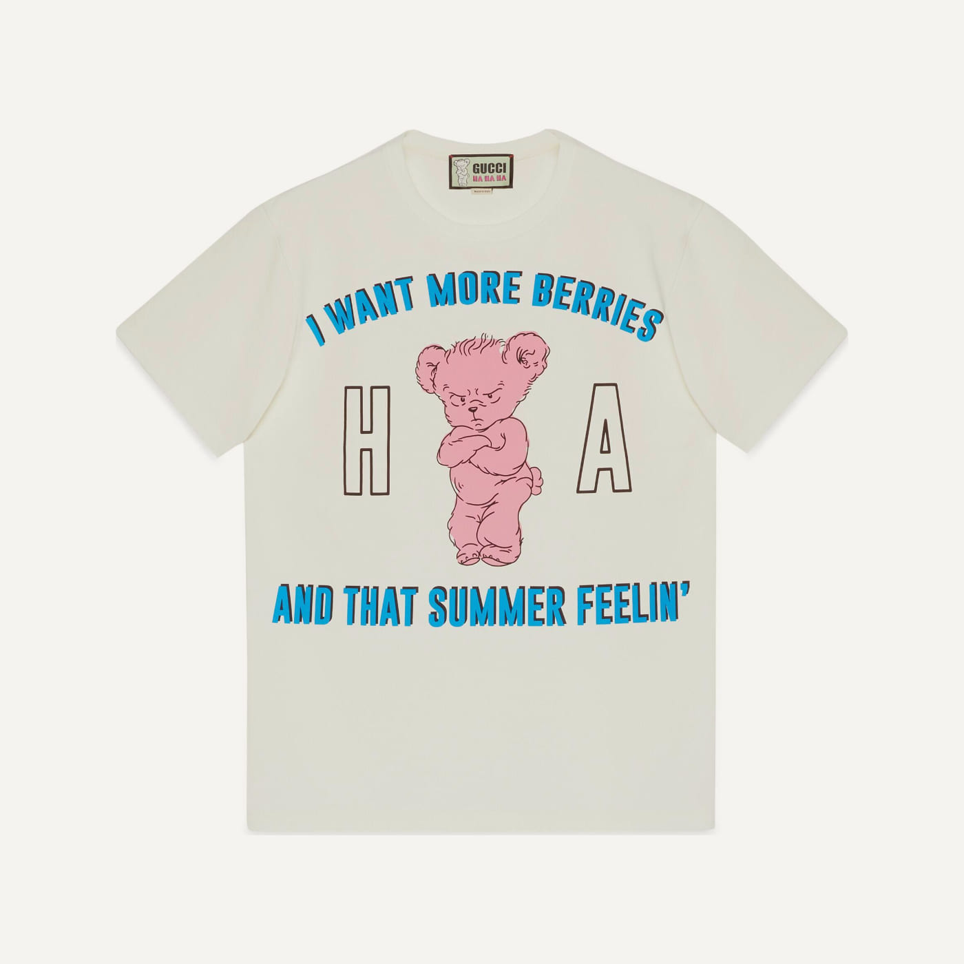Angry Bear Berries Tee, Harry Styles × Gucci