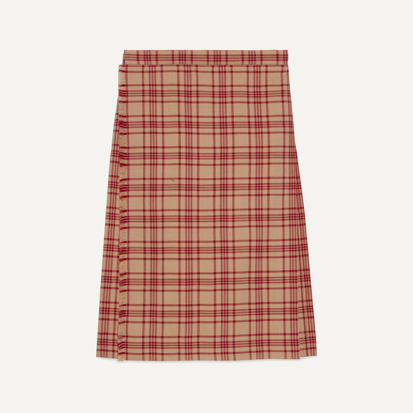 Check Wool Kilt