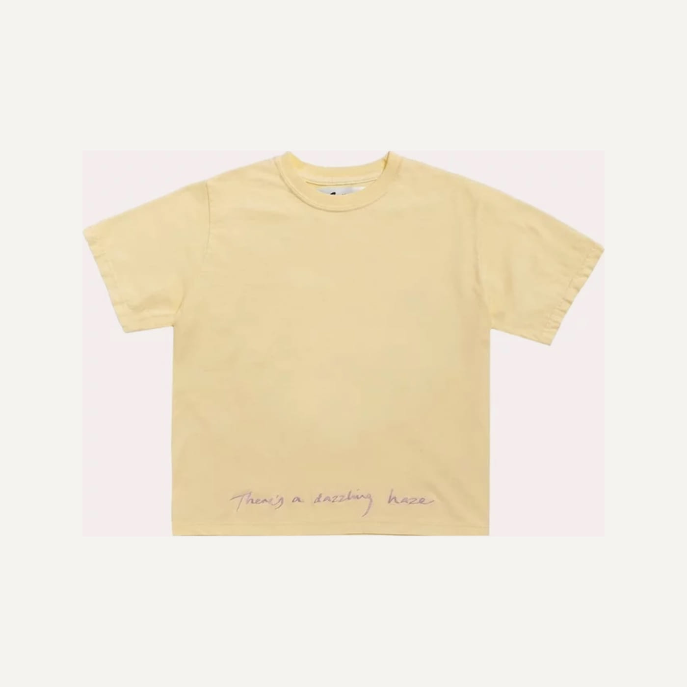 Dazzling Haze Yellow Short Sleeve Tee