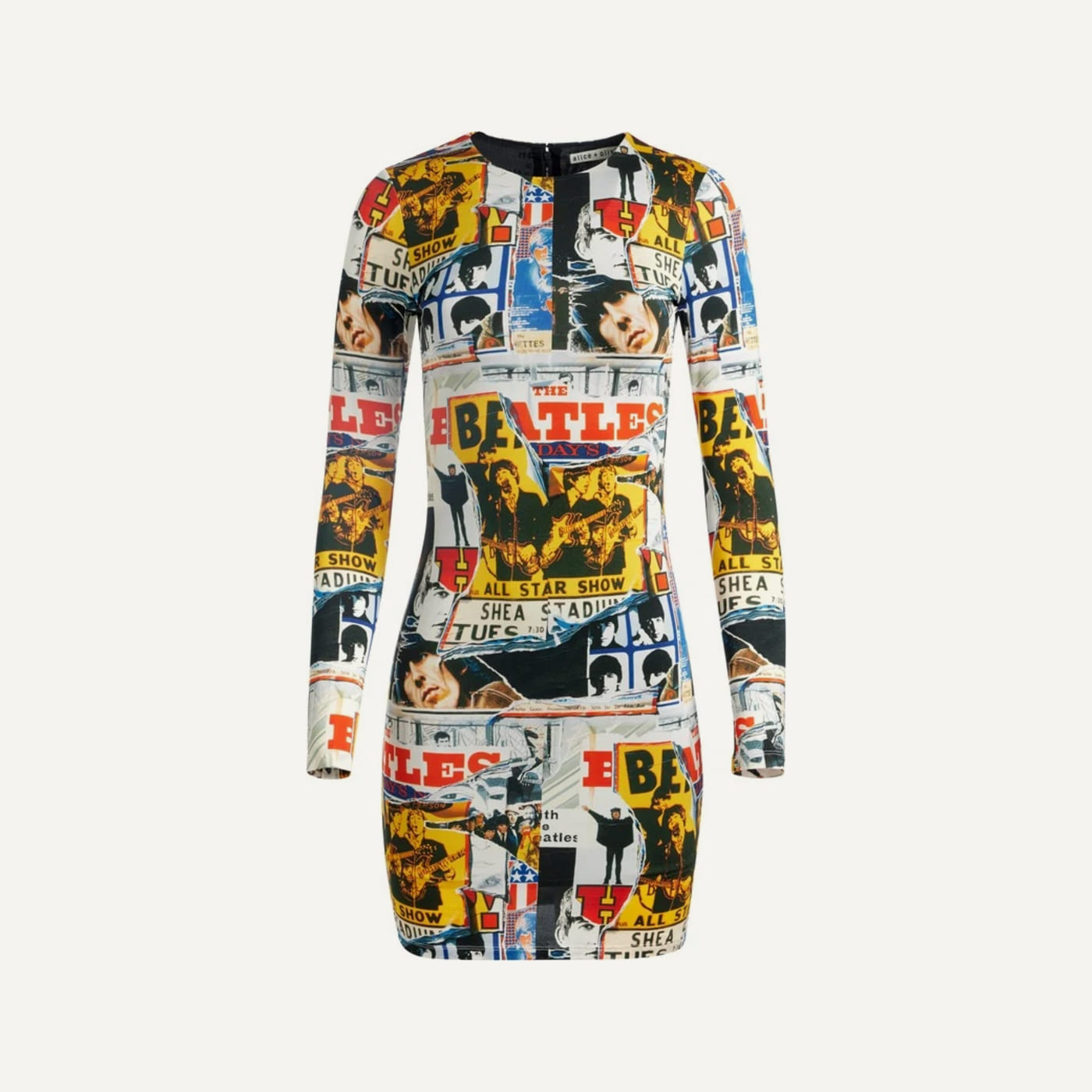 Delora Mini Dress, The Beatles × Alice + Olivia