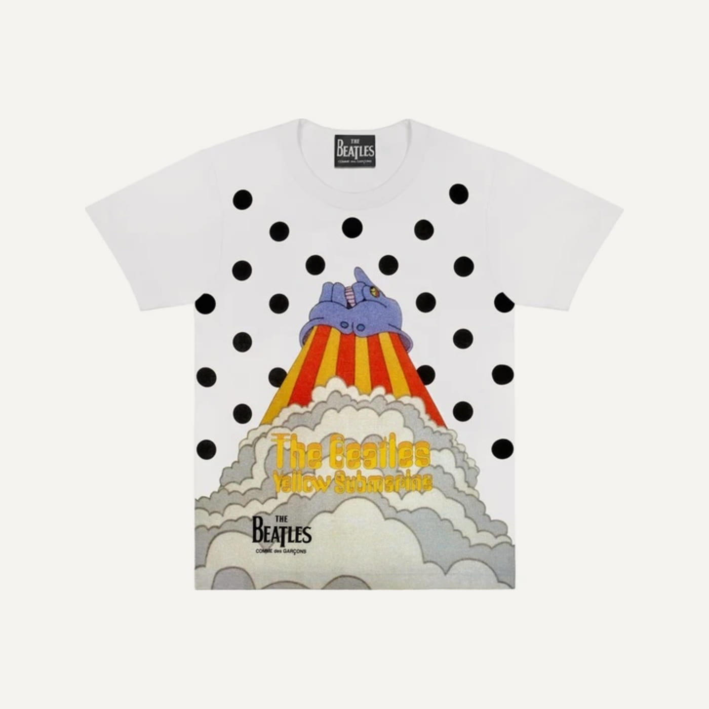 Dreadful Flying Glove Tee, The Beatles × Comme des Garçons