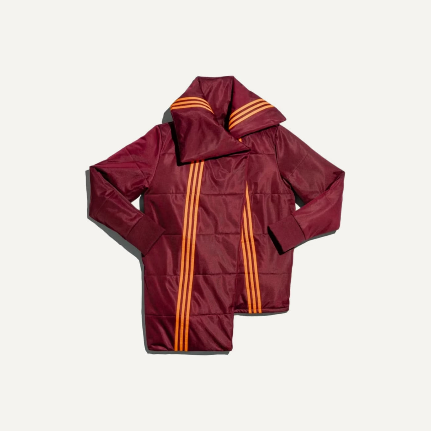Drip 1 Striped Asymmetrical Jacket