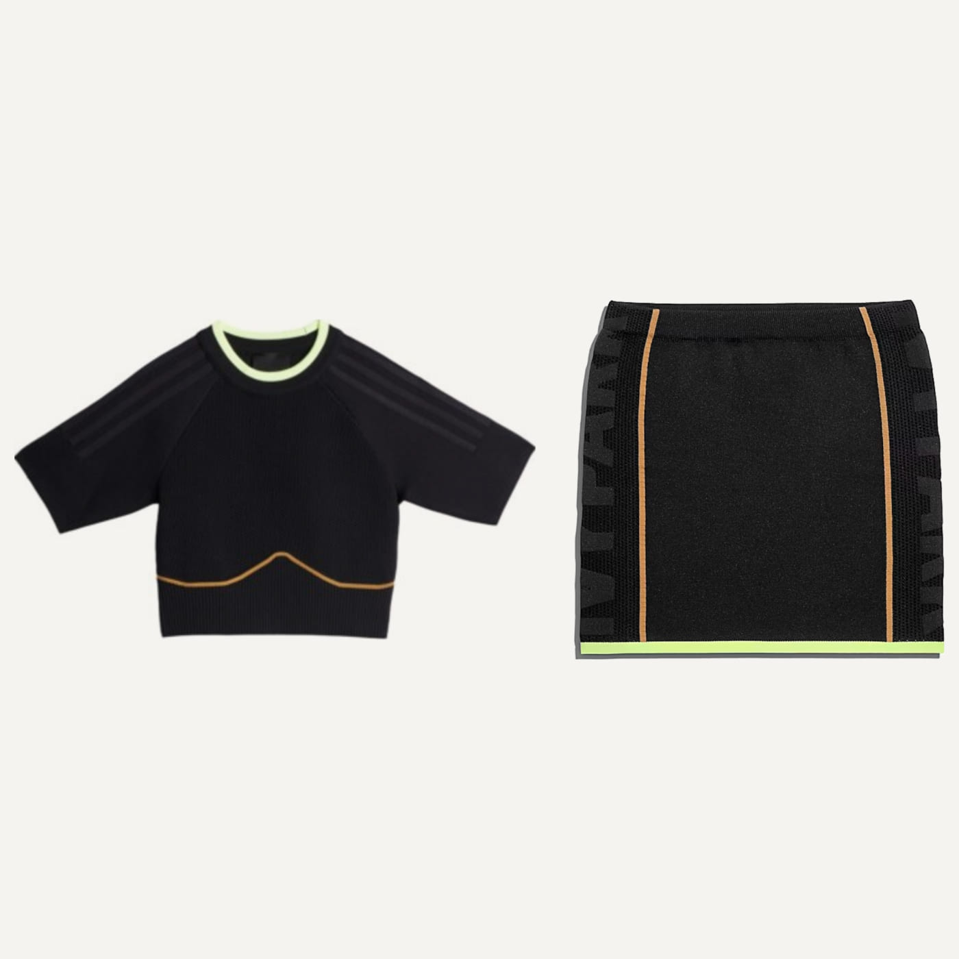 Drip 2.2 Knit Top & Skirt Set