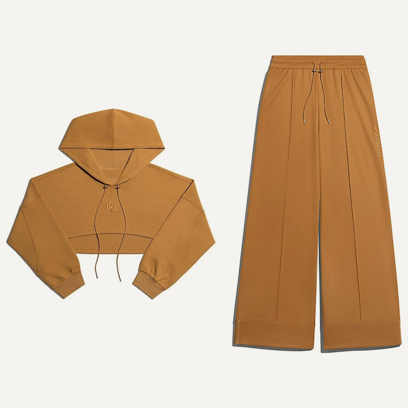 Drip 2 Crop Hoodie & Wide Leg Pants
