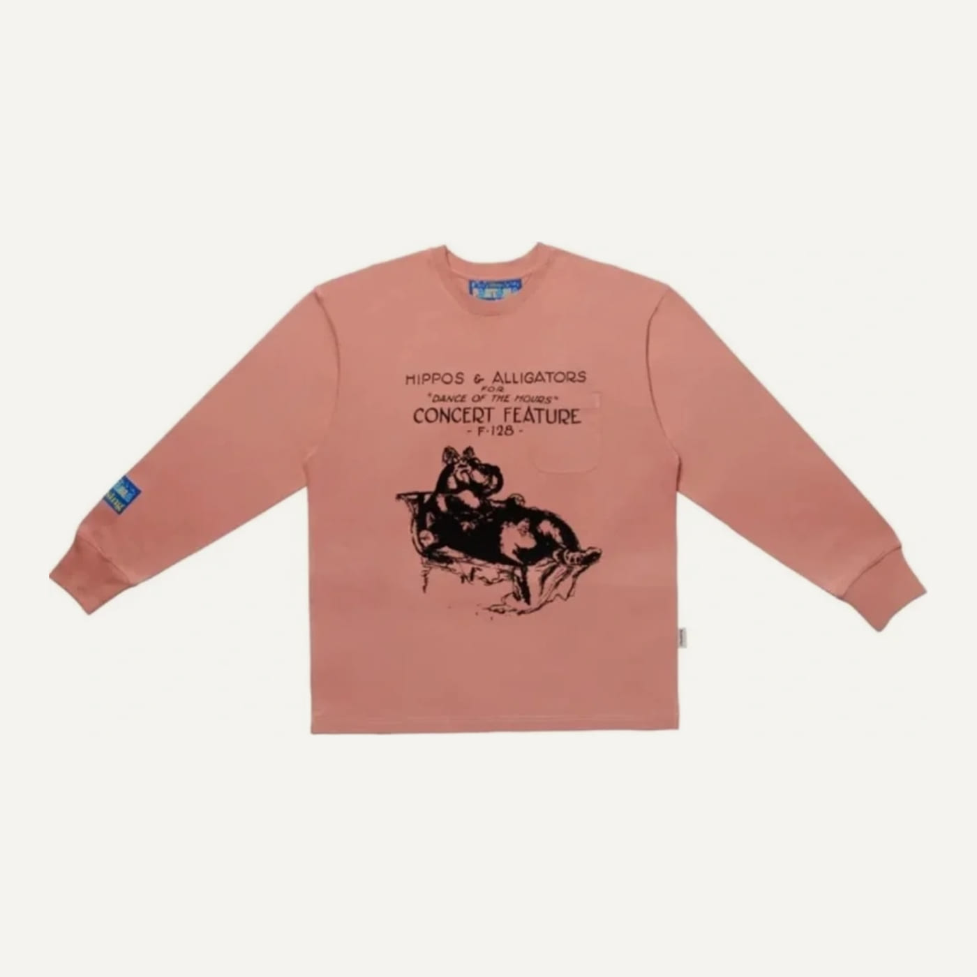 The Fantasia Hippos & Alligators Long Sleeve Tee