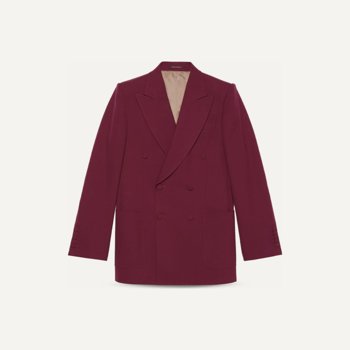 Fine Twill Wool Jacket