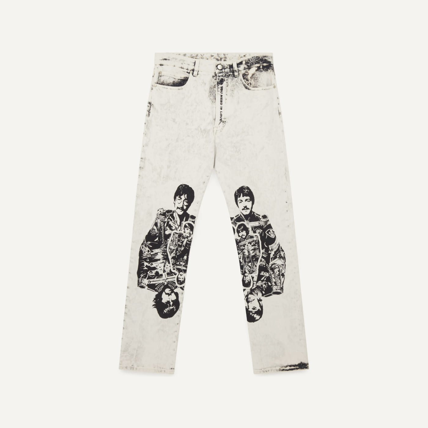 Sgt Pepper Acid Wash Jeans