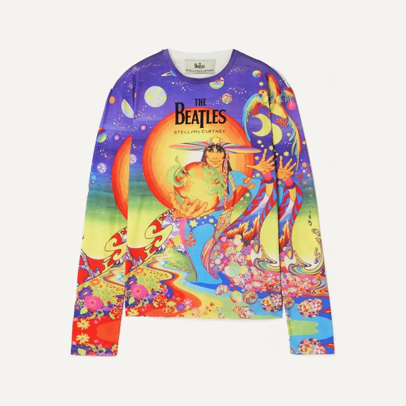 Let It Be Two Side Long Sleeve Tee