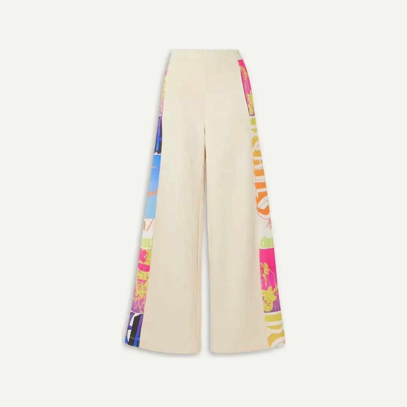 Printed Cotton-Jersey Sweatpants