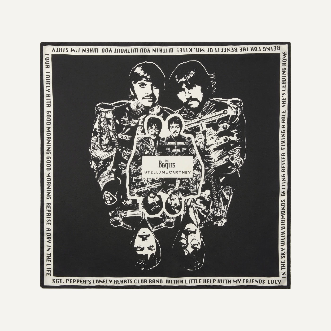 Sgt Pepper Silk Scarf