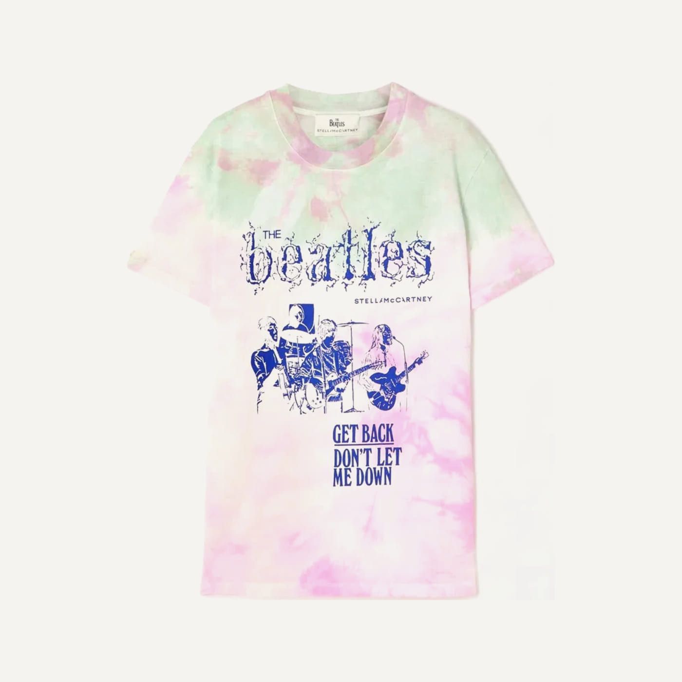 Don't Let Me Down Tie-Dye Tee
