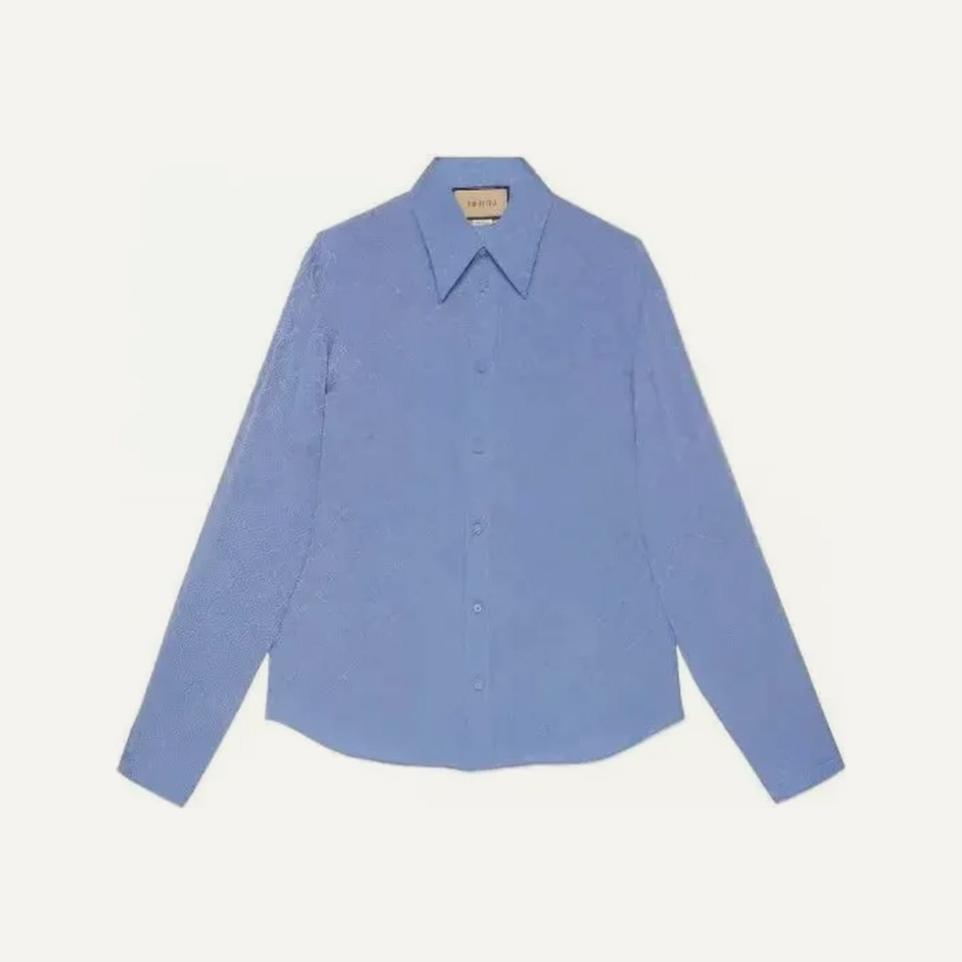 GG Jacquard Silk Shirt