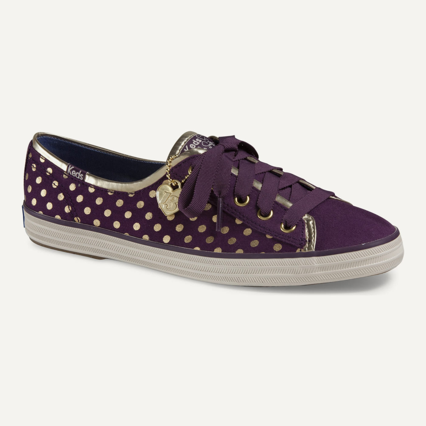 Gold Polka Dot Champion Sneaker