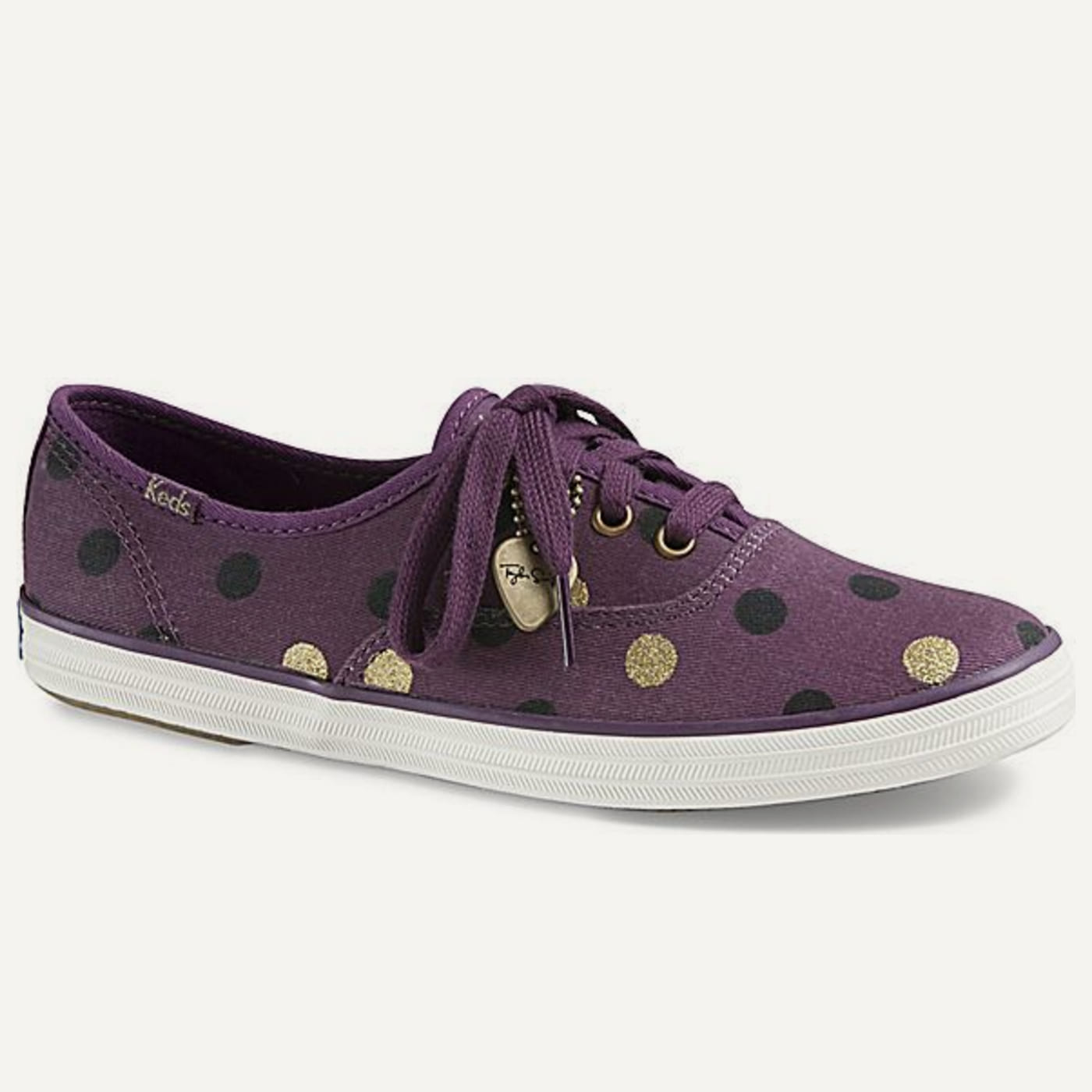 Gold Glitter Dot Champion Sneaker