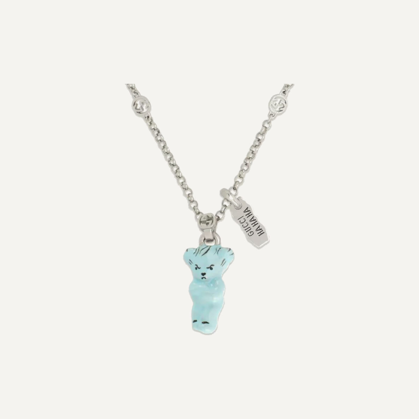 Angry Bear Necklace