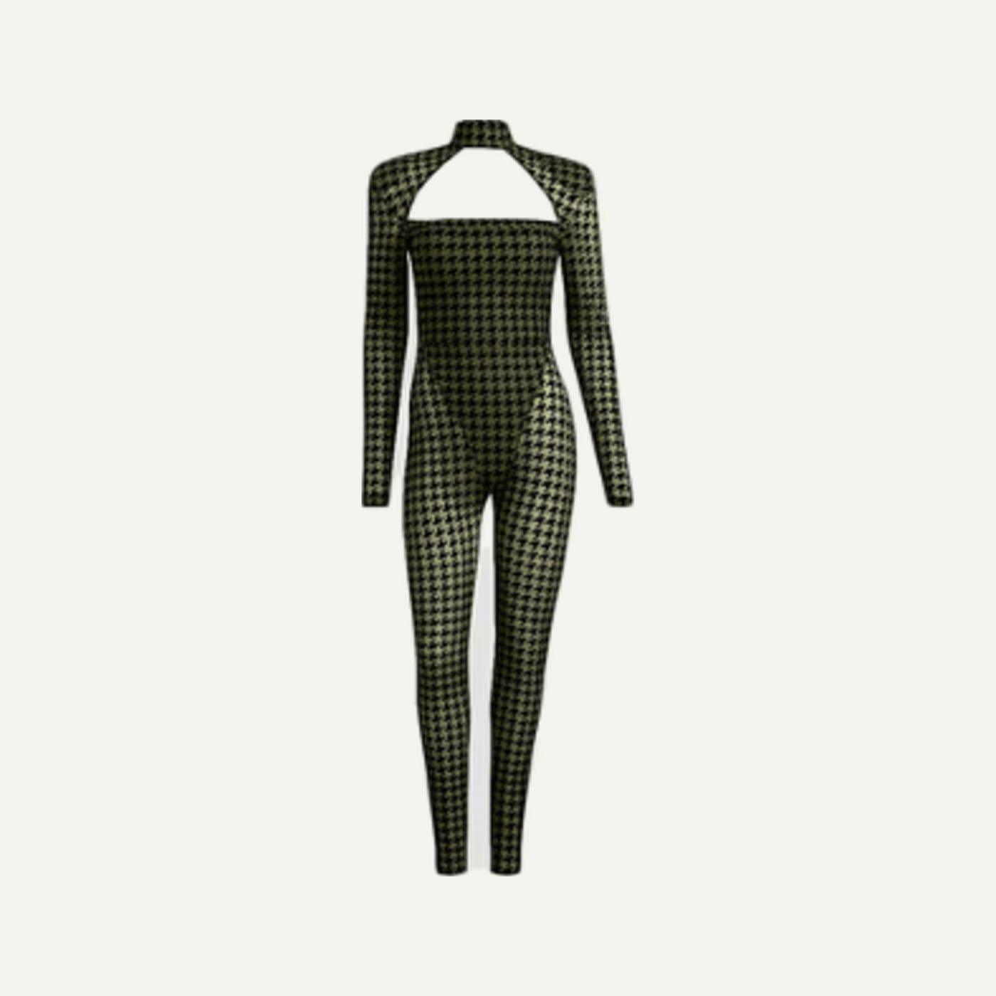 Halls of Ivy Houndstooth Catsuit, Beyoncé × adidas