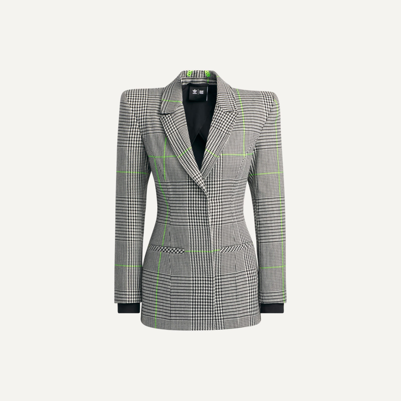 Halls of Ivy Houndstooth Suit Jacket