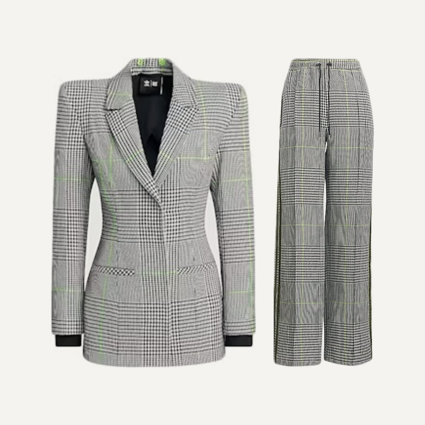 Halls of Ivy Houndstooth Suit Set